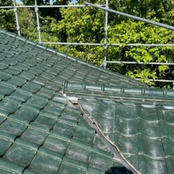 漆喰工事・谷樋交換工事